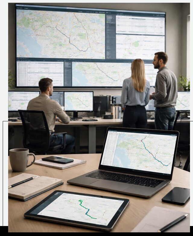 Трекинг грузов и Fleet Management, мониторинг автопарка в Мичуринске