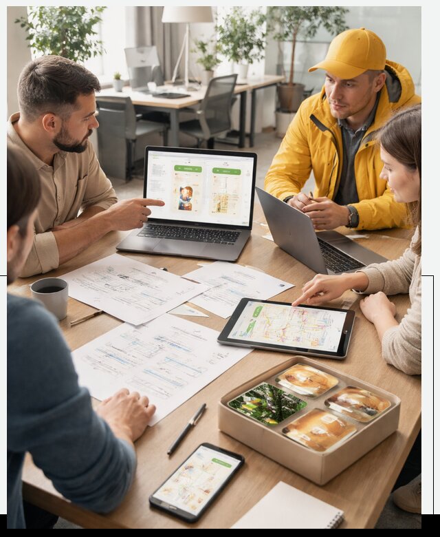 Разработка агрегатора доставки еды в Мичуринске от 15531 р., АвикейМчр